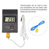 MECCANIXITY 3pcs K Type Thermocouple Mini Connector Temperature Sensor Probes, PTFE 10ft