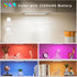 Closet Counter,Kitchen,Bedroom, Christmas,3 Packs LEPOTEC Motion Sensor Cabinet Lighting,RGB LED Lights Wireless USB