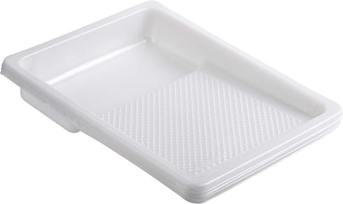 Bates Paint Tray Liner - 9 Inch, 10 Pack Disposable Plastic Paint Trays for House Painting Supplies
