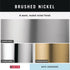 Esato Towel Hook, Spotshield Brushed Nickel