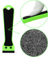2pcs 6-inch 100 EHDIS Plastic Razor Scraper Long Handle Adhesive Remover Tool with Double-Edge Blades for Window Tint