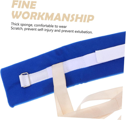 2pcs minkissy Elderly Patient Strap for Medical Grade Wrist and Ankle Holders for Hospital Use Easy Installation