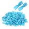 100 PCS 16-14 AWG Waterproof Heat Shrink Quick Disconnect Connectors, Crimp Electrical Wire Female Spade Connectors