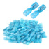100 PCS 16-14 AWG Waterproof Heat Shrink Quick Disconnect Connectors, Crimp Electrical Wire Female Spade Connectors