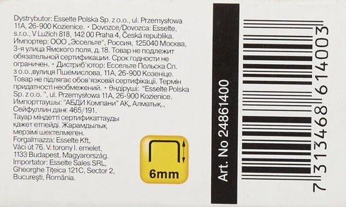 Rapid 26/6mm Strong Staples, for Stapling up to 20 Sheets, Use with Desktop Staplers, Galvanised Wire, Box of 1000, 24861400