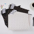 Y YOMA 12 Pack Decorative Hanging File Folders, Letter Size, Rose Gold, 1/5-Cut Adjustable Tabs, 3 Black Foil Design