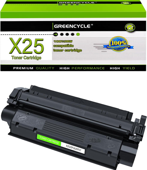 greencycle High Yield Compatible Toner for Canon X25 X-25 8489A001AA Replacement for ImageCLASS MF3110 LBP3200 MF3240