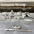 6 Piece Socket Adapter and Reducer Set, 1/4", 3/8", 1/2" Chrome Vanadium Steel Ratchet/Socket Kit