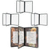Menu Covers 8.5 x 11 Inch, Clear View Menu Holder Transparent Menu