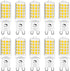 10 Pack G9 LED Bulb Dimmable, 40 Watt Equivalent, 4W 4000K Neutral White, Ceramic Bi-pin G9 Base