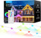 Vrribonx 50FT Permanent Outdoor RGB Lights,IP67 Waterproof Smart LED Eaves Lights with App/Remote