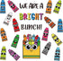 JarThenaAMCS Back to School Crayon Bulletin Board Set Colorful Crayon Shape Paper