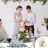 ReliThick 100 Sets Wedding Favors Bulk - 100 Kraft Paper Envelopes, 100 Thank You Cards, 100 Organza Bags (No Tea)