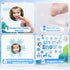 Pasimy 25 Pcs Winter Bulletin Board Set, Christmas Classroom Decorations Snowflake Penguins Snowman Paper Cutouts.