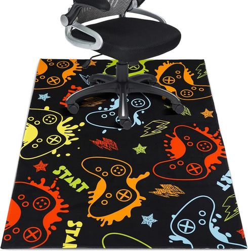 Wruzbxcn Gaming Chair Mat for Hardwood Floor 36"X 48" Office Rugs for Game