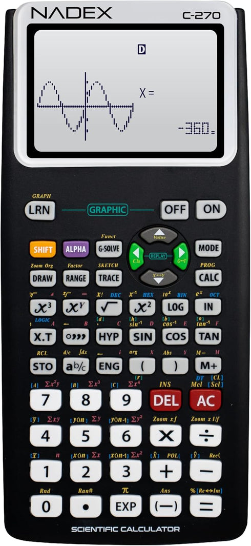 Scientific Calculator with Graph Functions for College and High School Students, Advanced Mathematics