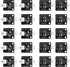 10Pcs Digital 38khz IR Receiver Sensor Module + 10Pcs 38khz IR Transmitter Sensor Module Kit for Electronics