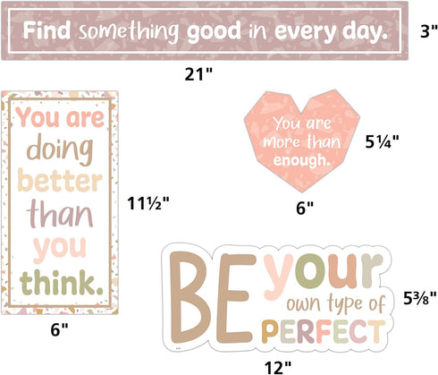 Teacher Created Resources Mini Bulletin Board Terrazzo Tones (TCR7210)