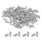 uxcell 120Pcs Hex Socket Grub Screw Set | M2.5x6mm 304 Stainless Steel Head Screws | Flat Point Grub Bolt
