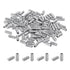 uxcell 120Pcs Hex Socket Grub Screw Set | M2.5x6mm 304 Stainless Steel Head Screws | Flat Point Grub Bolt