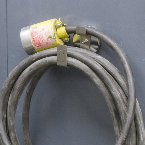 MAG-MATE MX2750HC1 Heavy-Duty Hose Cord Hook/Holder Magnet, 45 lbs Maximum Holding Capacity, Nickel Plated Cup Magnet