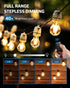 Dimmer 100FT IP44 Dimmer 4 150W Dimmable LED/300W Bulbs DEWENWILS Outdoor for String Lights, Remote Range, Waterproof