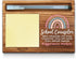 School Counselor Sticky Note Holder, Office Decor & Gifts for Women, Self-Stick Note Pad Holder