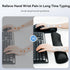 Set TECKNET Keyboard Wrist Rest and Mouse Pad with Wrist Support, Memory Foam for Computer/Laptop/Mac, Lightweight