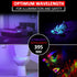Beieverluck 10 Pack 395nm UV Black Light Flashlight Mini Pen Light with Clip LED Handheld Blacklight Detector for Leak