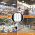 2 Pack 280W Equivalent LED Corn Light Bulb, 4000 Lumen 6500K Cool White Daylight, E26/E27 Medium Base