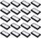 uxcell 20pcs Waterproof Case Switch Covers, Clear Black Rectangle Splash Protector for Boat Rocker Switch