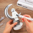 6ml Touch up Paint Pen Fillable Paint Brush Pens Clear Furniture Pen Press Wall Painting Supplies Cabinet Paint Kit for Wall Wood Repair (10)