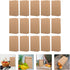 60gsm 100pcs Packaging Abaodam Kraft Paper Bread Bags Small Thin Portable Bakery Treat Bags Multipurpose Household