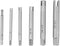 High Speed Steel Broken Tap Extractor Set - Broken Screw Extractor A B C (3 Optional Sets, 6 Pcs)