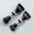 Generic 2 Trimming Pieces Wooden Router Base Screw Protective Shield Accessory Base Electric Machine Base Screw