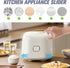 SMLBJUTE 3/4'' Countertop (24Pcs) Appliance Sliders, Small Furniture Sliders, Self-Adhesive Kitchen Gliders for Coffee