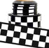 Youngever 52.5 ft Bulletin Board Borders, Checker Design for Classroom Decoration