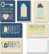 BEST PAPER GREETINGS 36 Pack Congratulations On Your New Home Greeting Cards with Envelopes, 6 Designs, 4x6 for