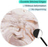 ITNRSIIET Round Mouse Pad with Stitched Edge, Premium-Textured Waterproof Non-Slip Rubber Base, 8.7 inches, Rose Gold