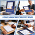 sunanday 6 Pack Insert,7-5/8" 10-7/8" Bound,3 Carbonless,100 Sets Book,4 Large Money and Rent Receipt Books