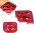 Ylwxzenith Set R15 R30, T15 Aluminium Alloy Router Template for Woodworking, Round Corner Radius Jig Tool Kit, Quick