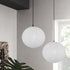 WOLEILEJIN set 2, 12"x12'' White Round Paper Lantern Lampshades of Small Paper Lanterns Pendant Light Shades, Chinese