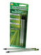 Ticonderoga SenseMatic Pencil, 0.7 mm Lead, Silver/Black Barrel, Pack of 2 - 1464311