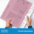 Printed Vehicle Deal Envelopes 9x12 Deal Jackets (100 shrink wrapped) (Pink)