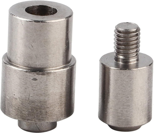 Eyelet Buckle Dies, Hand Press Machine Setter Puncher for Leather Craft Clothing Holepunch 2PCS