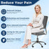 Generic Tailbone Gel Memory Foam Layer Wheelchair Cushion - Wheelchair Office Chair, Kitchen Chair, Car Seat - Pressure