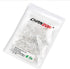 Chanzon 100 pcs 5mm White Straw Hat LED Diode Lights, Clear Transparent Lens