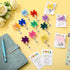 ReliThick 40 Set (10 Employee Appreciation Gifts Bulk, Puzzle Badge Reel with Thank You Cards, Retractable ID Badge
