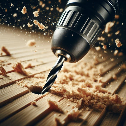 14mm(9/16-Inch) Reduced Shank Drill Bit, 1/2” Shank High Speed Steel Twist Bit HSS-9341 for Aluminum Copper Wood