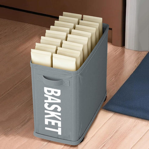 Generic Under Desk Storage - with Wheels Foldable Large Capacity, Portable Utility Cart Storage Organizer for Kitchen